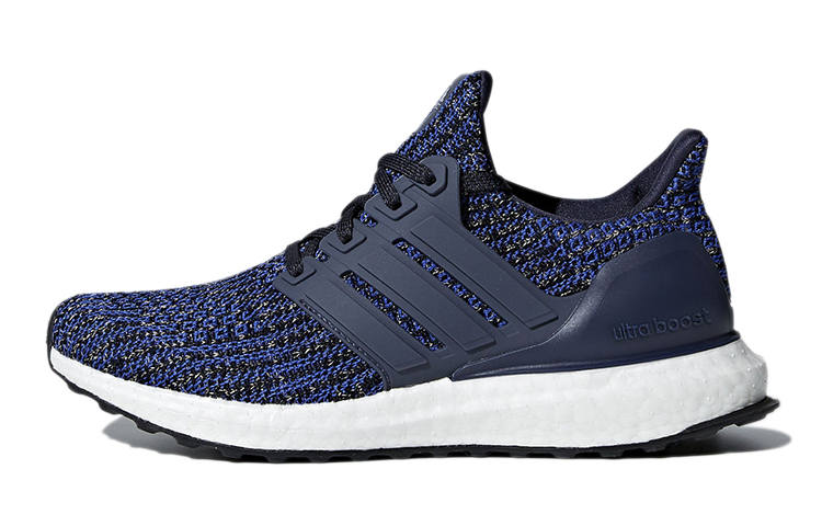 Adidas Adidas Abrasion Resistant Breathable Abrasion Resistant Breathable Low top Kids' Running Shoes Blue Black Kids'