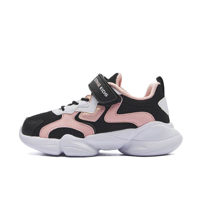 ERKE KIDS Synthetic Leather Lightweight Slip Resistant Cushioning Abrasion Resistant Breathable Low top