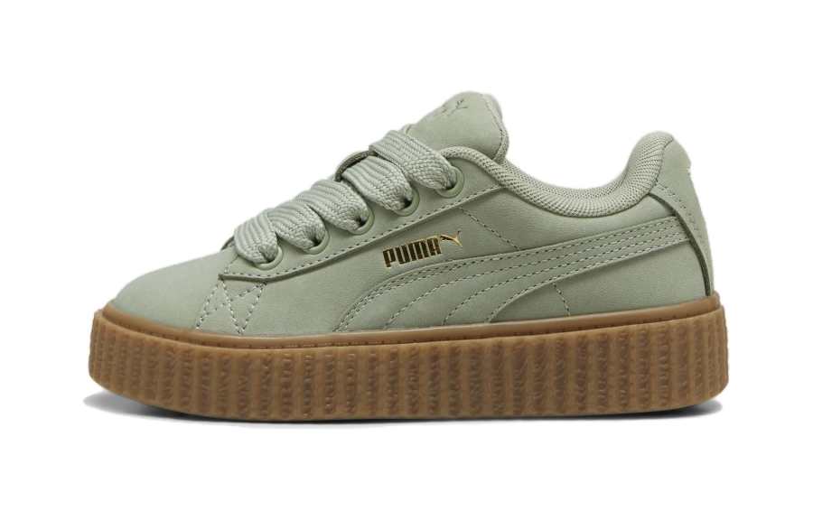 Puma Fenty X Creeper Phatty Little Kid 'Earth Tone Pack - Green Fog'