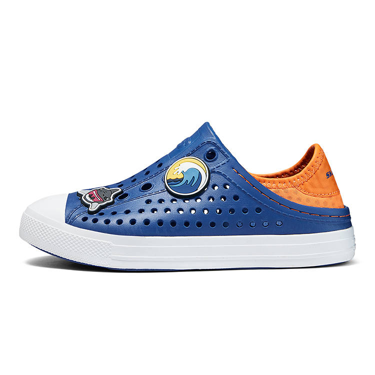 Skechers Foamies Children's Sandals Blue Orange Kids'