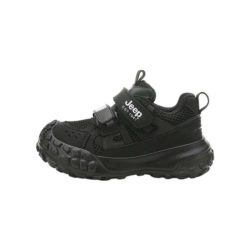 Jeep Abrasion Resistant Abrasion Resistant Low top Kids Lifestyle Shoes Obsidian Black Kids'