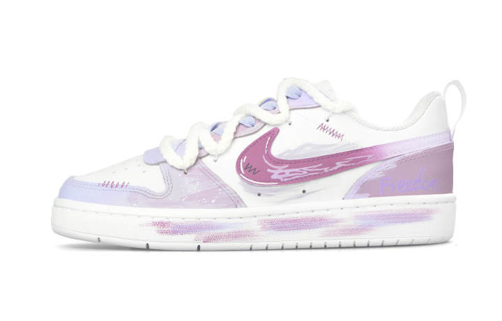 Nike Nike Court Borough Extreme Custom, Twilight Valley Slip Resistant Abrasion Resistant Cushioning Low top