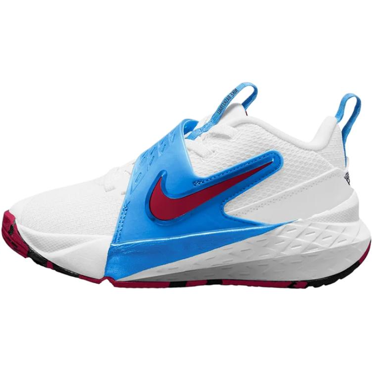 Nike Nike Team Hustle D 12 Low top Kids Lifestyle Shoes White Blue Red Children Aged 3 7 Years Old