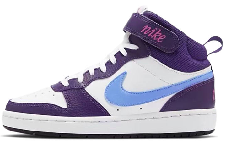 Nike Nike Court Borough Mid 'White Purple Blue' GS