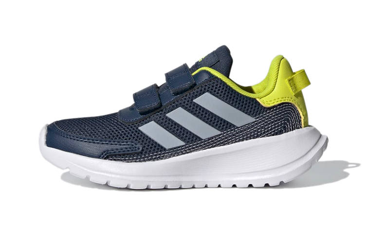 Adidas Adidas Tensor Breathable Low top Kids' Running Shoes Blue Yellow Children Aged 3 7 Years Old