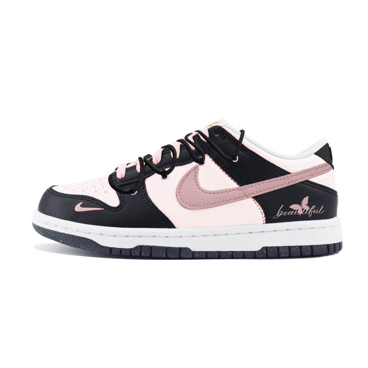 Nike Nike Dunk Butterfly Beautiful Leather Slip Resistant Abrasion Resistant Slip Resistant Abrasion Resistant Low top