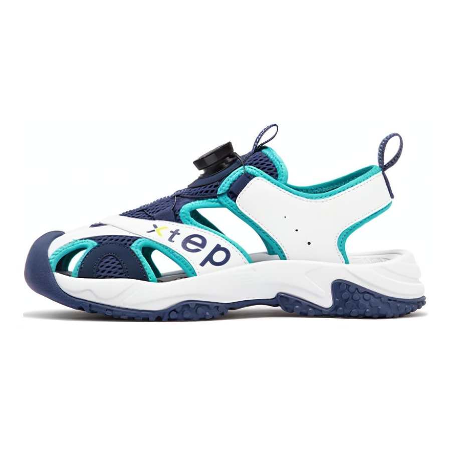 XTEP XTEP Sandal White Blue Teenagers