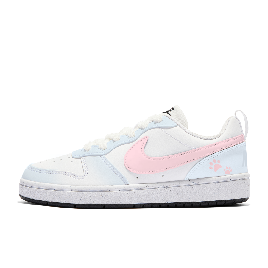 Nike Nike Court Borough Abrasion Resistant Slip Resistant Abrasion Resistant Slip Resistant Low top Skateboard Shoes GS