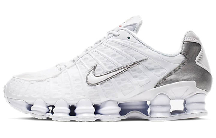 Nike Nike Shox Tl White Metallic Silver
