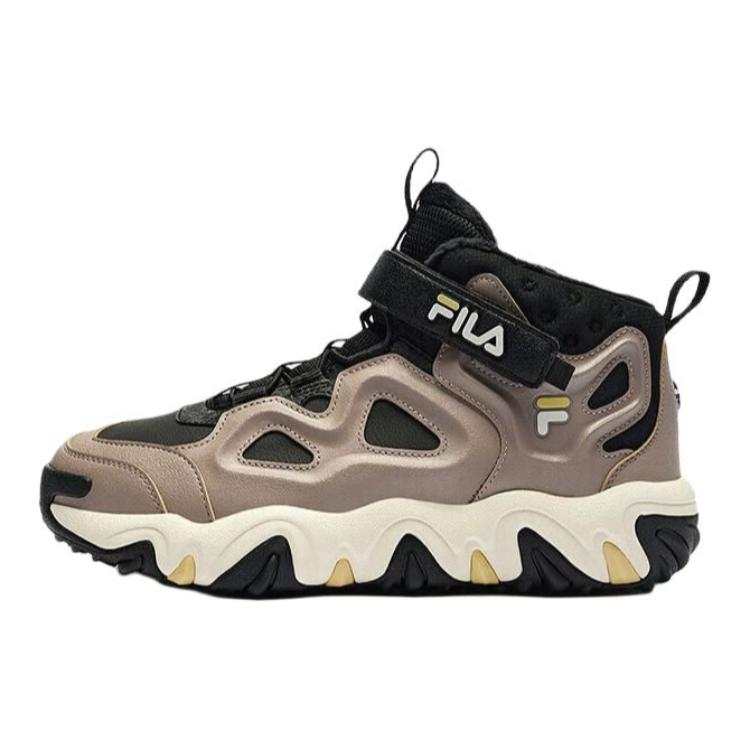 FILA KIDS PERFORMANCE FPH Slip Resistant Abrasion Resistant Mid top Kids' Outdoor Shoes Umber Kids'