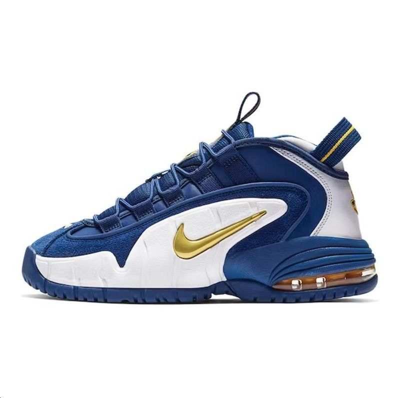 Nike Nike Air Max Penny Mid top Basketball Shoes Blue Unisex