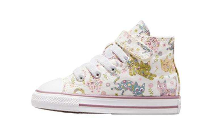 Converse All Star 1V Lightweight And Breathable High top Toddler Shoes White Infant And Toddler