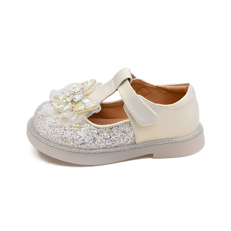BODING BODING Slip Resistant Lightweight Cushioning Low top Leather Shoes Kids'
