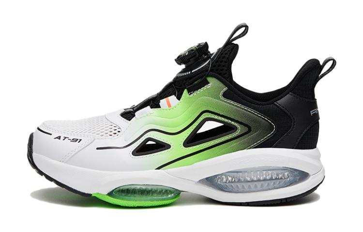 Antakids Anta Abrasion Resistant Abrasion Resistant Low top Running Shoes White Black Green Teenagers