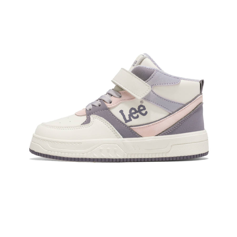 LEE KIDS Synthetic Leather Slip Resistant Anti Kick Abrasion Resistant Thermal High top Skateboard Shoes Kids'