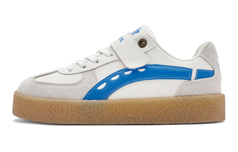 Dickies Synthetic Leather, Textile Slip Resistant, Abrasion Resistant, Height Increasing Low top Skateboard Shoes Ecru