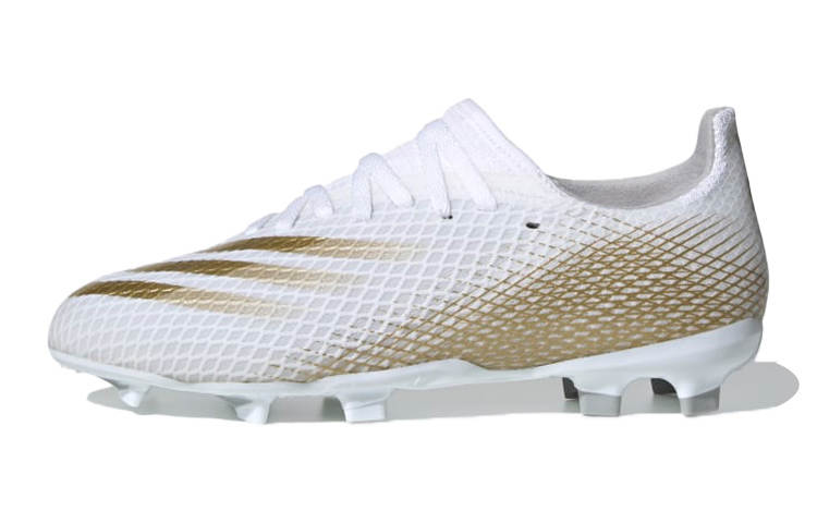 Adidas adidas X Ghosted 3 FG White Metallic Gold Melange Kids