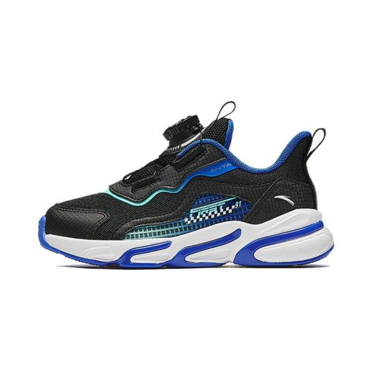 Antakids Slip Resistant Cushioning Slip Resistant Cushioning Low top Kids' Running Shoes Black
