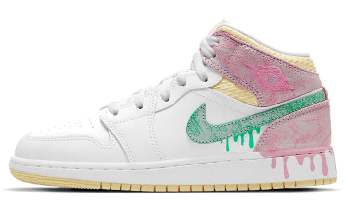Jordan Jordan 1 Mid 'Paint Drip' GS