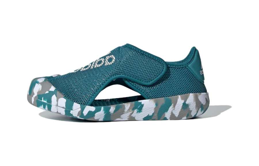 Adidas Adidas Altaventure Children's Sandals Gray Blue Children Aged 3 7 Years Old