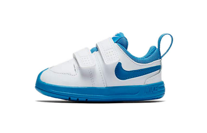 Nike Nike Pico 5 Casual Low top Toddler Shoes White Blue Baby
