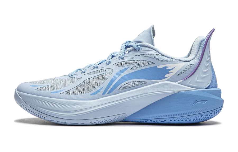 Li-Ning YOUNG Li Ning YOUNG SONIC 12 Fabric Low top Children's Basketball Shoes Blue Unisex