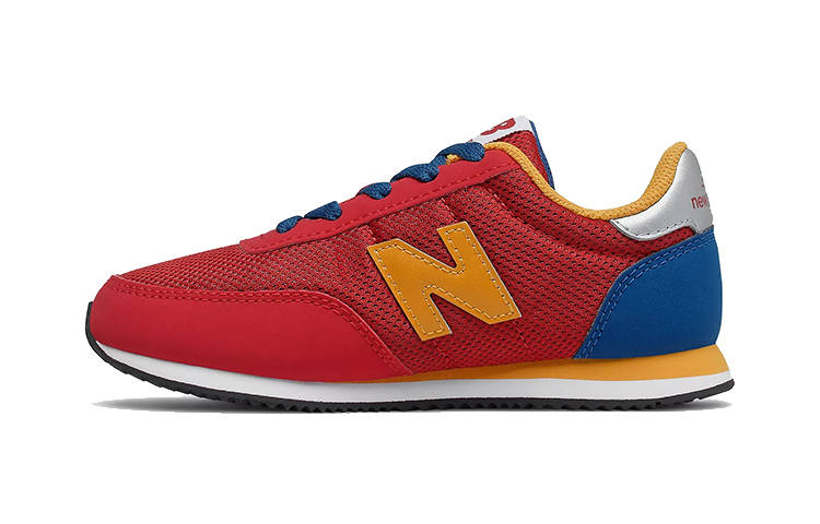 New Balance New Balance NB 720 Comfortable Cushioning Abrasion Resistant Breathable Low top Kids Lifestyle Shoes Red Kids'