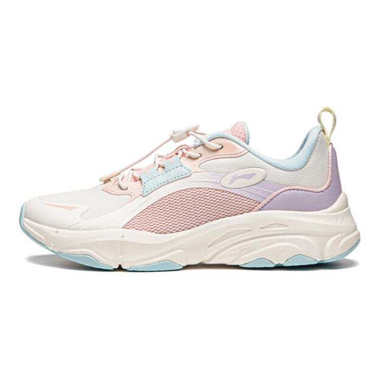 Li-Ning YOUNG Li Ning YOUNG PUFF V2 Soft And Comfortable Slip Resistant, Anti Kick, Rebound, Breathable Low top Kids Lifestyle Shoes