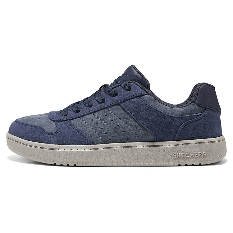 Skechers Kids Abrasion Resistant Low top Kids' Skateboarding Shoes Marine Blue Teenagers