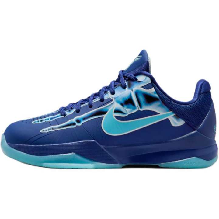 Nike Nike Zoom Kobe 5 Low top Basketball Shoes Blue Unisex