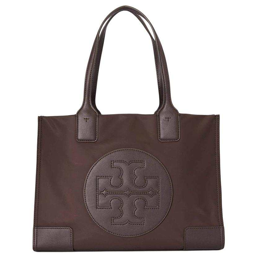 TORY BURCH Ella Polyester Tote Bag, Shopping Bag, Handbag Small Women's Denim Soul