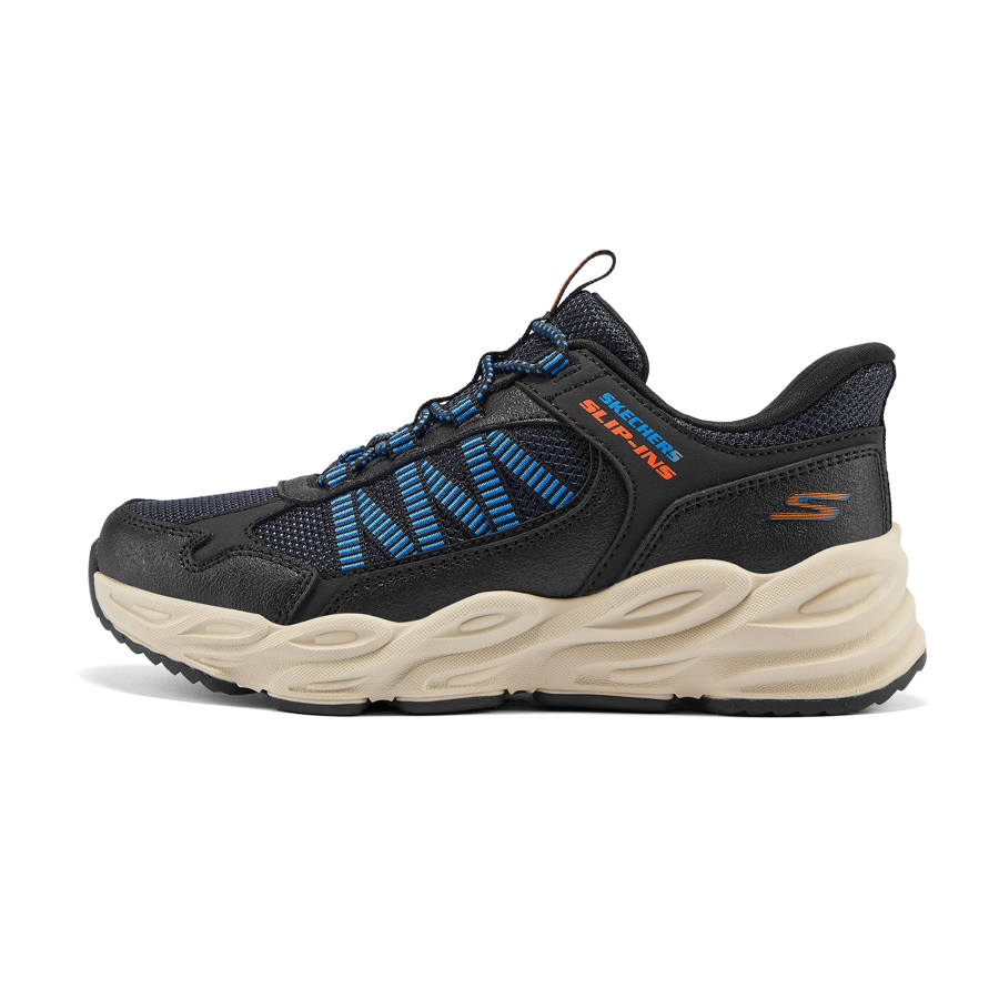 Skechers Kids BOYS Slip Resistant Cushioning Abrasion Resistant Casual Shoes Black Kids'