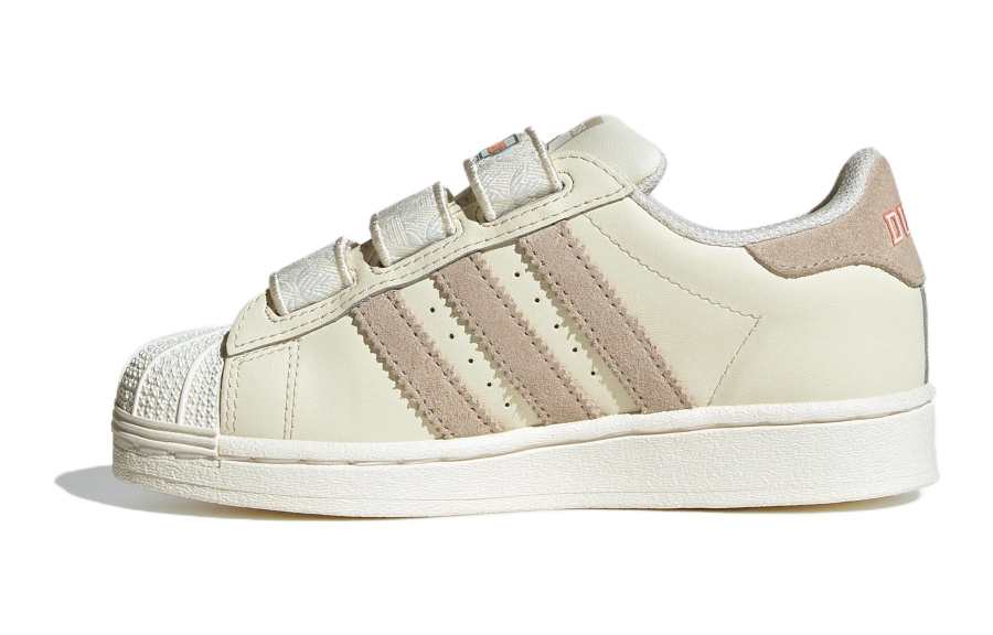 Adidas Originals SUPERSTAR Slip Resistant Anti Kick Low top Kids' Skateboarding Shoes White Kids'