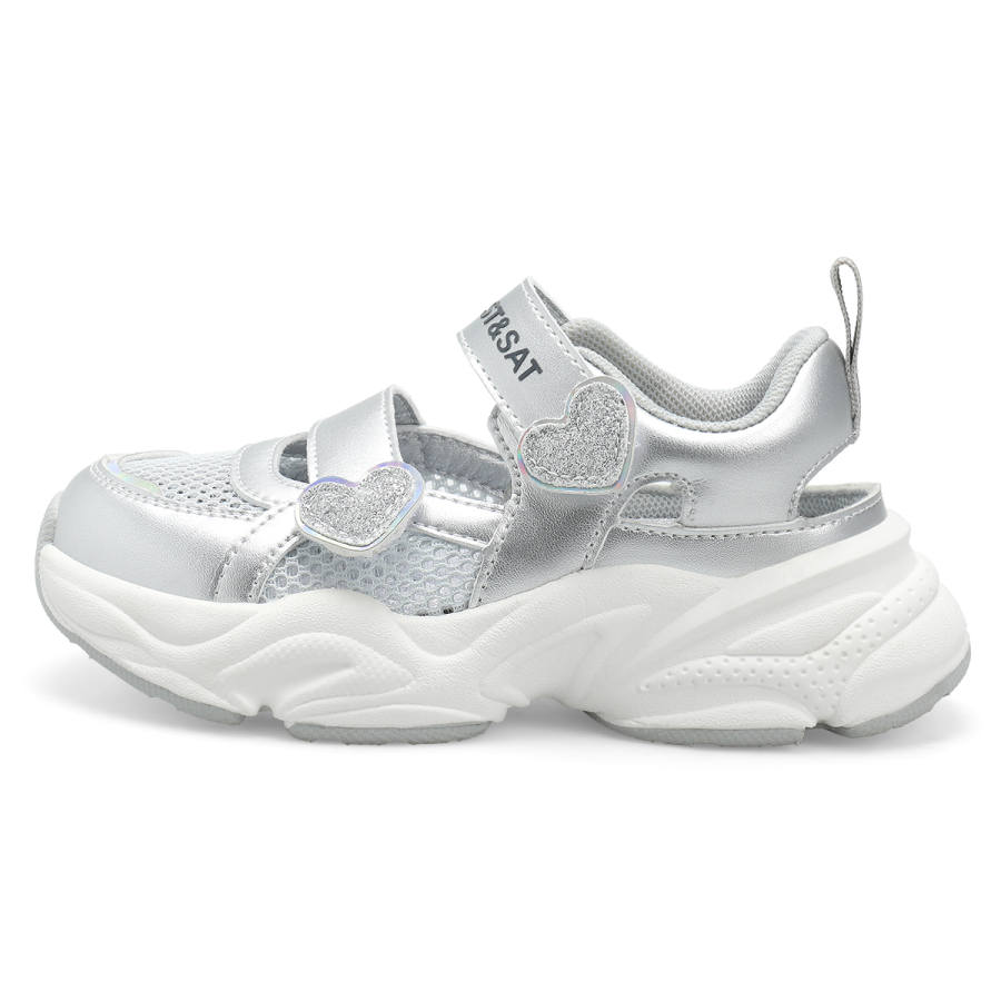 ST&SAT KIDS Microfiber Leather Slip Resistant Cushioning Abrasion Resistant Breathable Low top Sandal Kids'