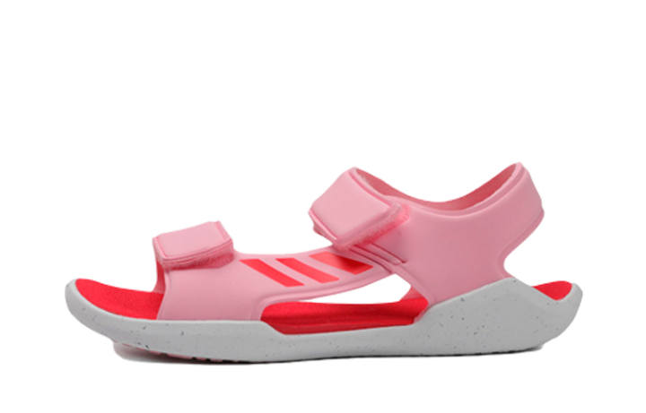Adidas Adidas Adilette Slip Resistant Slip Resistant Children's Sandals Pink Kids'