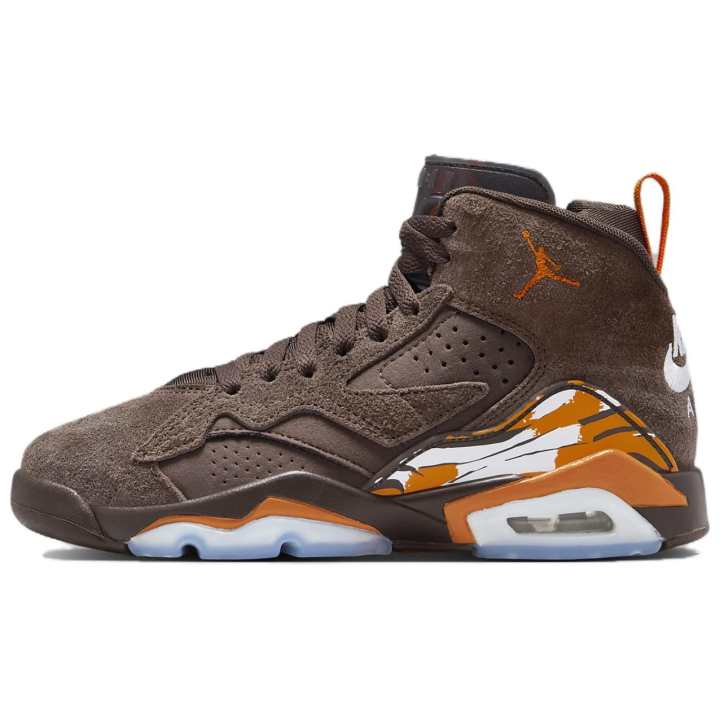 Jordan Jordan Jumpman MVP High top Basketball Shoes Brown Unisex