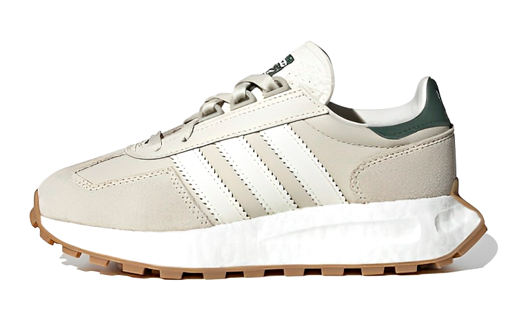 Adidas Originals RETROPY Comfortable Abrasion Resistant Cushioning Low top Sports Casual Shoes Gray White Kids'