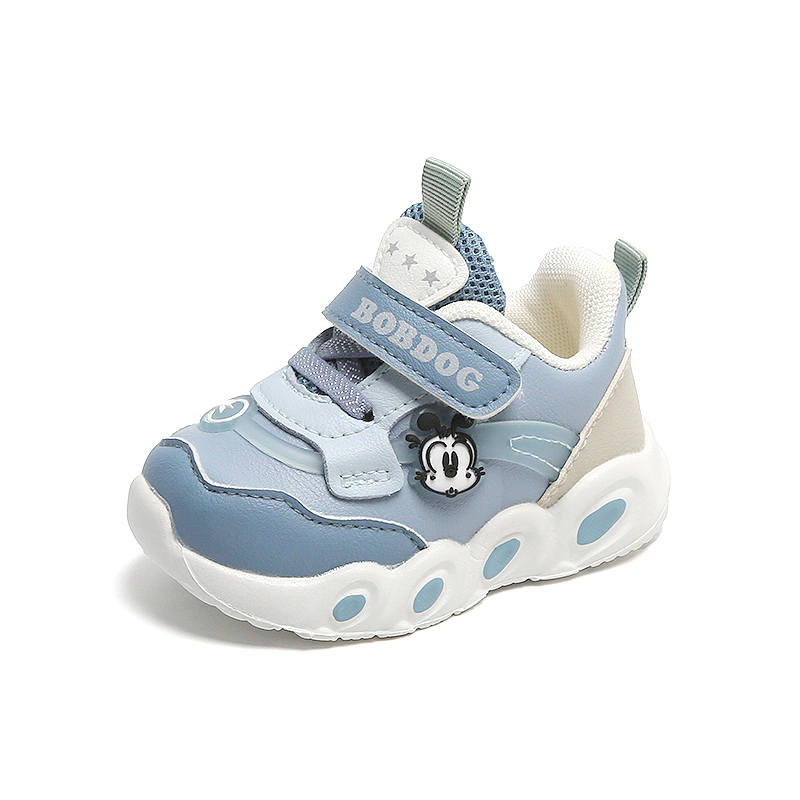BOBDOG Synthetic Leather Waterproof Low top Toddler Shoes Infant And Toddler