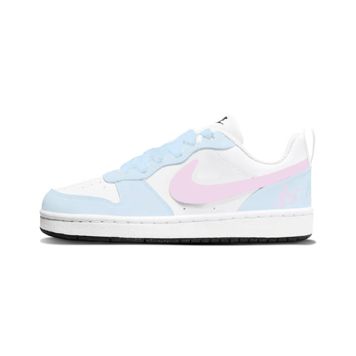 Nike Nike Court Borough Synthetic Leather Anti Kick Abrasion Resistant Anti Kick And Abrasion Resistant Low top