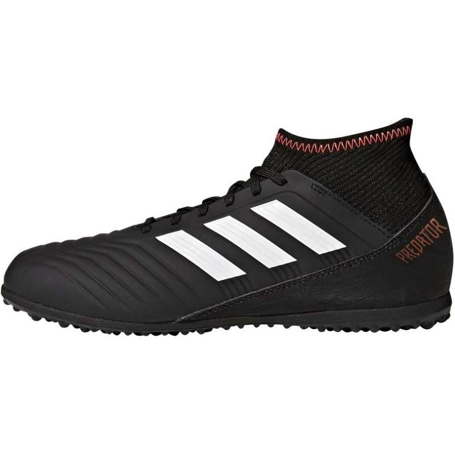 Adidas Adidas Predator Tango 18.3 Slip Resistant Abrasion Resistant Mid top Kids' Soccer Shoes Black