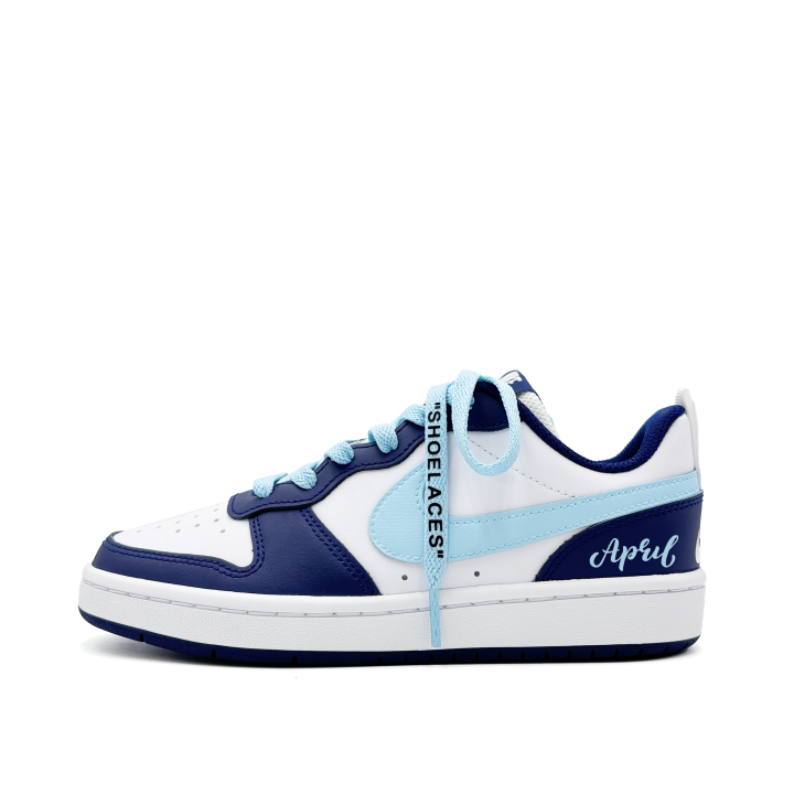 Nike Nike Court Borough Mist 2 Synthetic Leather Slip Resistant, Abrasion Resistant, Lightweight Cushioning