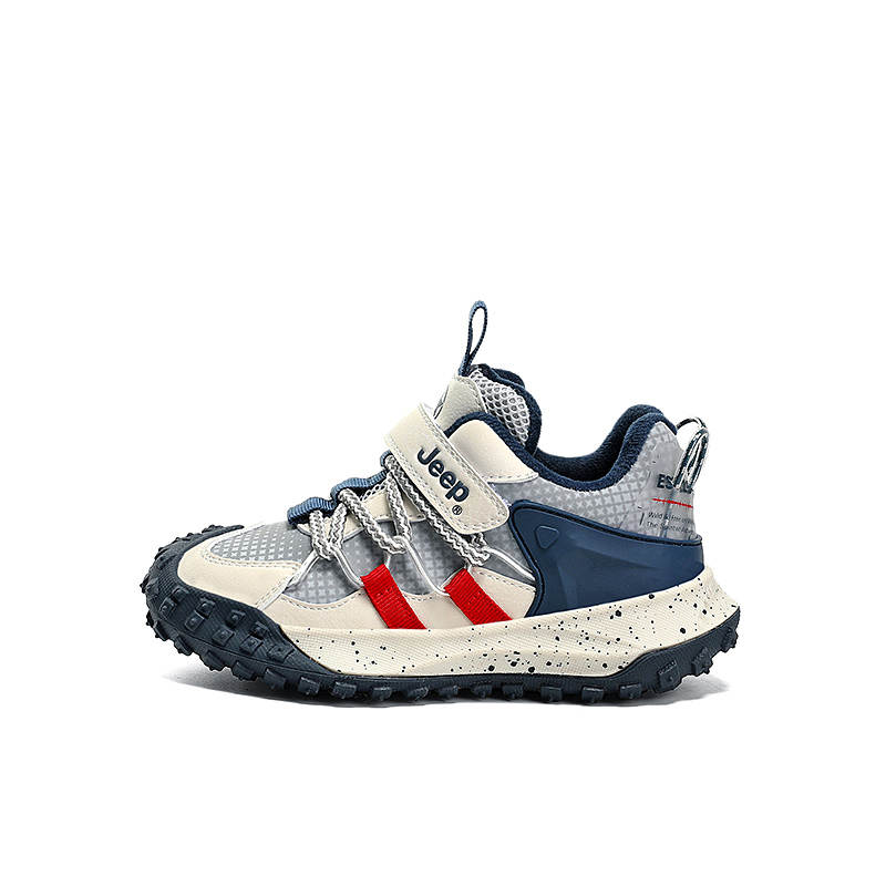 Jeep Lightweight Cushioning Slip Resistant Lightweight Cushioning Slip Resistant Casual Shoes Dark Blue Gray Kids'