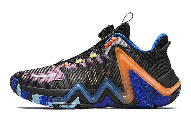 Antakids Reverse Scale 3.0 Fabric Low top Basketball Shoes Black Blue Unisex