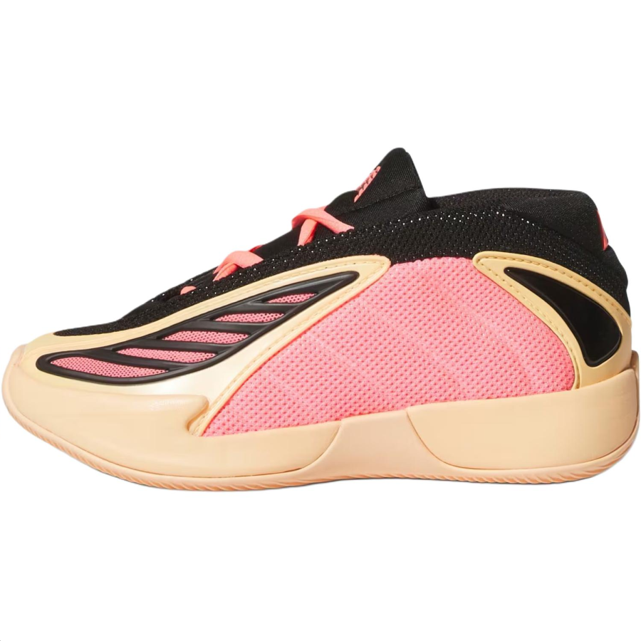 Adidas Adidas AE2 Low top Children's Basketball Shoes Orange Black Children Aged 3 7 Years Old