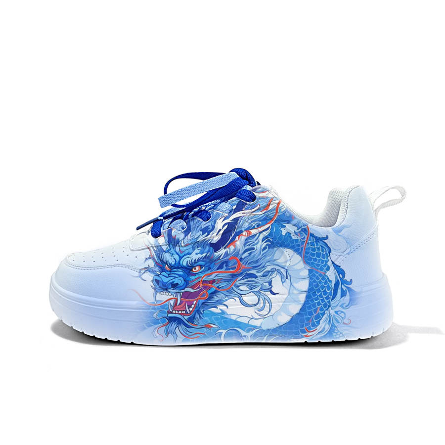 ZUOLENGCHAN Cold Cicadas Yesterday Chinese Fashion Trend Anti-Slip And Wear-Resistant Lightweight Low-Top Casual Shoes Unisex