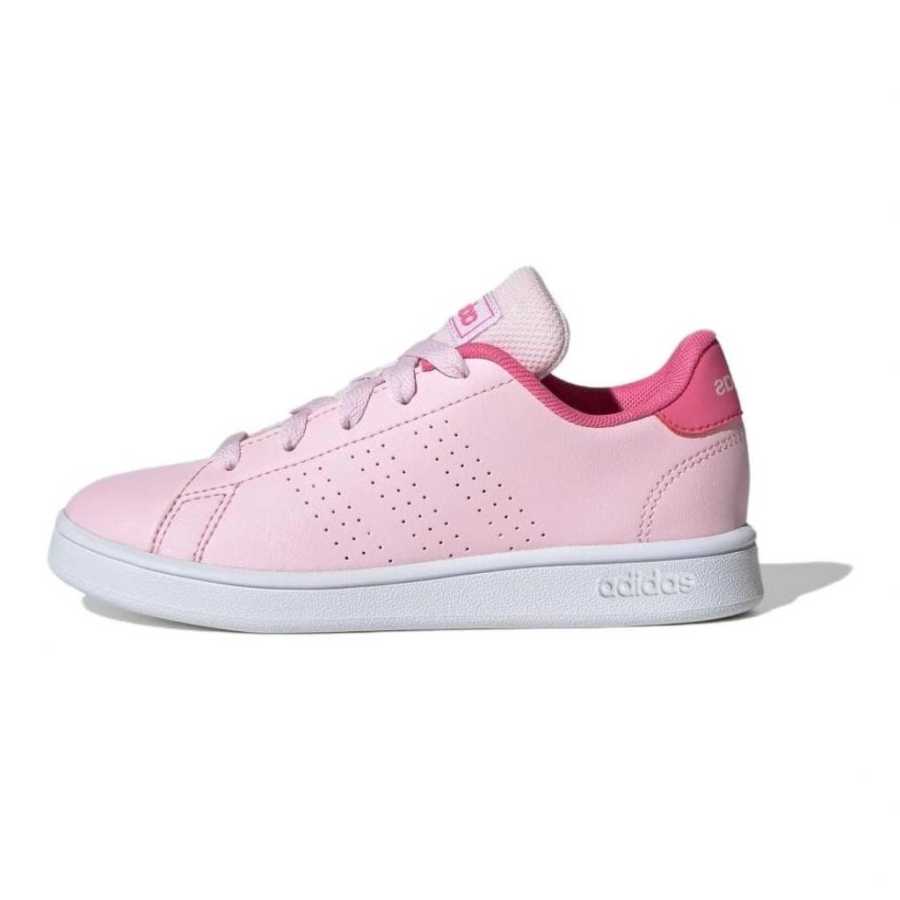 Adidas Adidas Court Slip Resistant Abrasion Resistant Low top Kids' Skateboarding Shoes Pink White Kids'