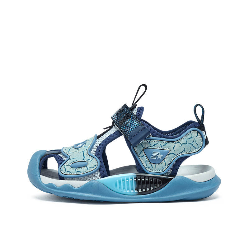 BIG WASP Synthetic Leather Slip Resistant Cushioning, Breathable, Lightweight Cushioning Low top Sandal Kids'