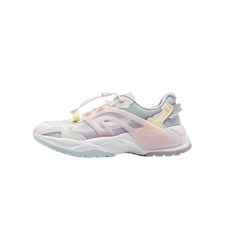 Li-Ning YOUNG Li Ning YOUNG Sports Life Collection Synthetic Leather, Textile Low top Kids Lifestyle Shoes