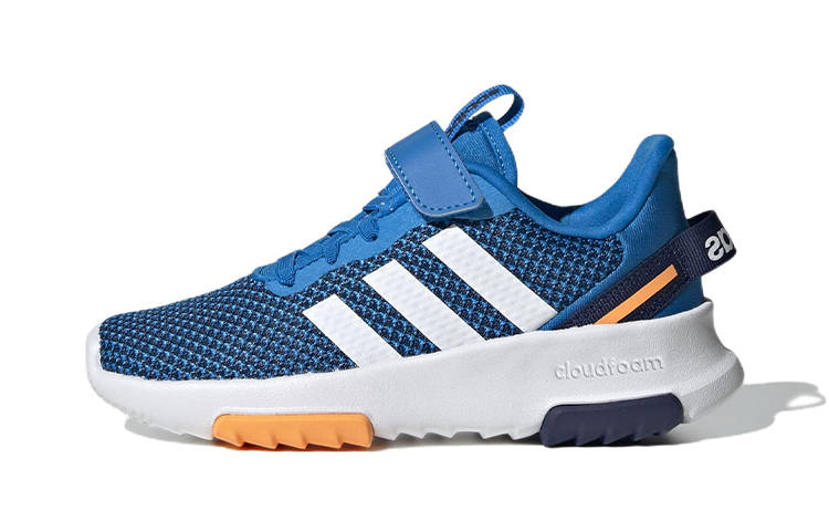 Adidas Adidas Racer Tr 2.0 Anti-Slip And Wear-Resistant Breathable Kids Lifestyle Shoes Blue Children Aged 3-7 Years Old