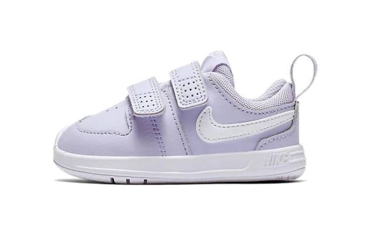 Nike Nike Pico 5 Cushioning Slip Resistant Abrasion Resistant Low top Sports Casual Shoes Light Purple Infant And Toddler